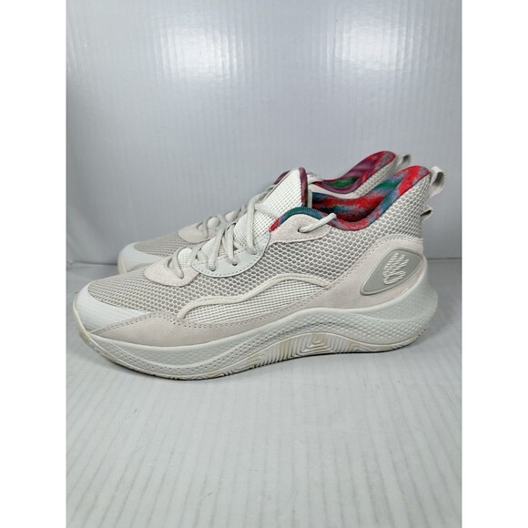 Size 12 Under Armour Curry 3Z 24 SDE Shoes Mens White Basketball 3028191-114 NEW main image 8